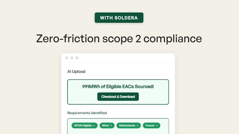 Soldera AI Enabled EAC Procurement Launches on Product Hunt!